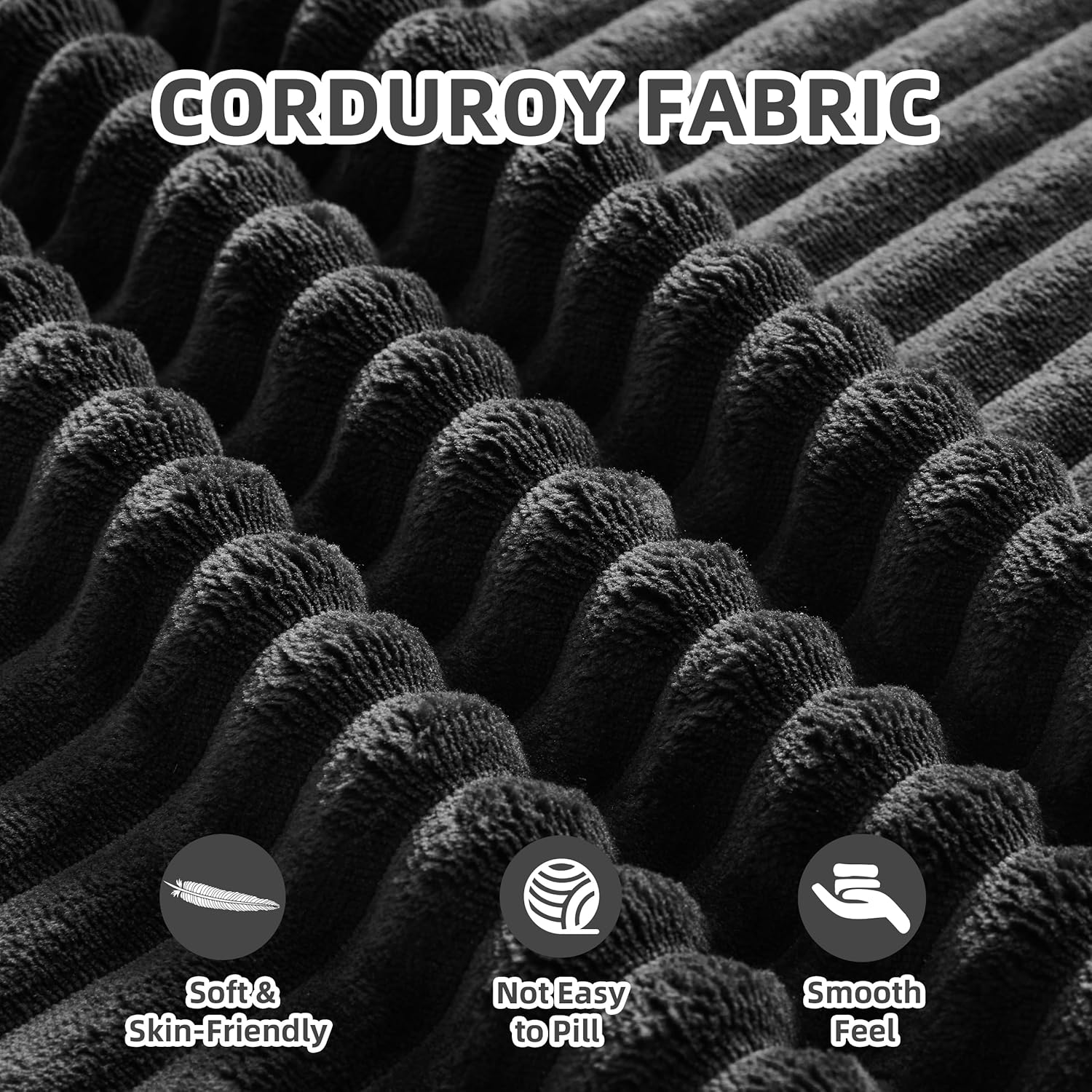 108” Modular Sectional Sofa, Cloud Sectional Couch with Deep Seat, Modern Modular L-Shape Sofa Couch with Chaise,Upholstered Couches for Living Room Bedroom (Black, Left Facing Chaise)