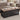 Coffee Table 31.5 in Rustic Center Table with X Design Wooden Pedestal for Living Room, Dark Oak Square Home Office Sofa Side Table for Small Space, Easy Assembly, Space-Saving