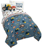 Jay Franco Minecraft Monster Hunters 4 Piece Twin Bed Set - Includes Reversible Comforter & Sheet Set - Bedding Features Creeper - Super Soft Fade Resistant Microfiber (Official Minecraft Product)