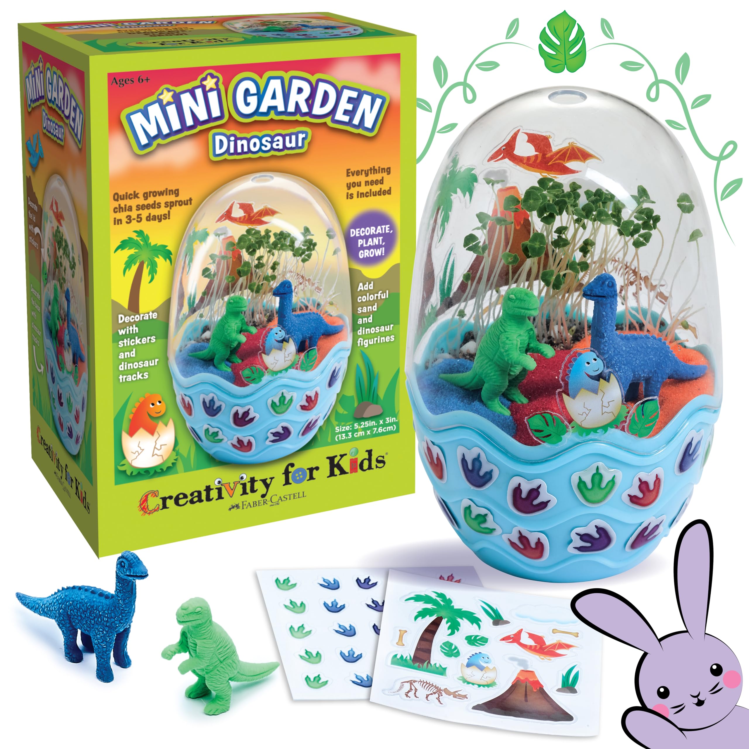 Creativity for Kids Mini Garden: Axolotl Terrarium - STEM Science Kit for Kids, Axolotl Arts and Crafts, Gifts Easter Basket Stuffers and DIY Girls Toys (Age 6+)