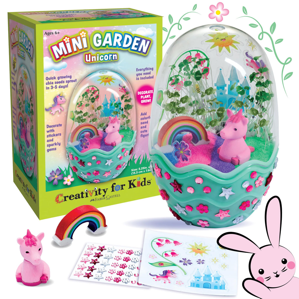 Creativity for Kids Mini Garden: Axolotl Terrarium - STEM Science Kit for Kids, Axolotl Arts and Crafts, Gifts Easter Basket Stuffers and DIY Girls Toys (Age 6+)