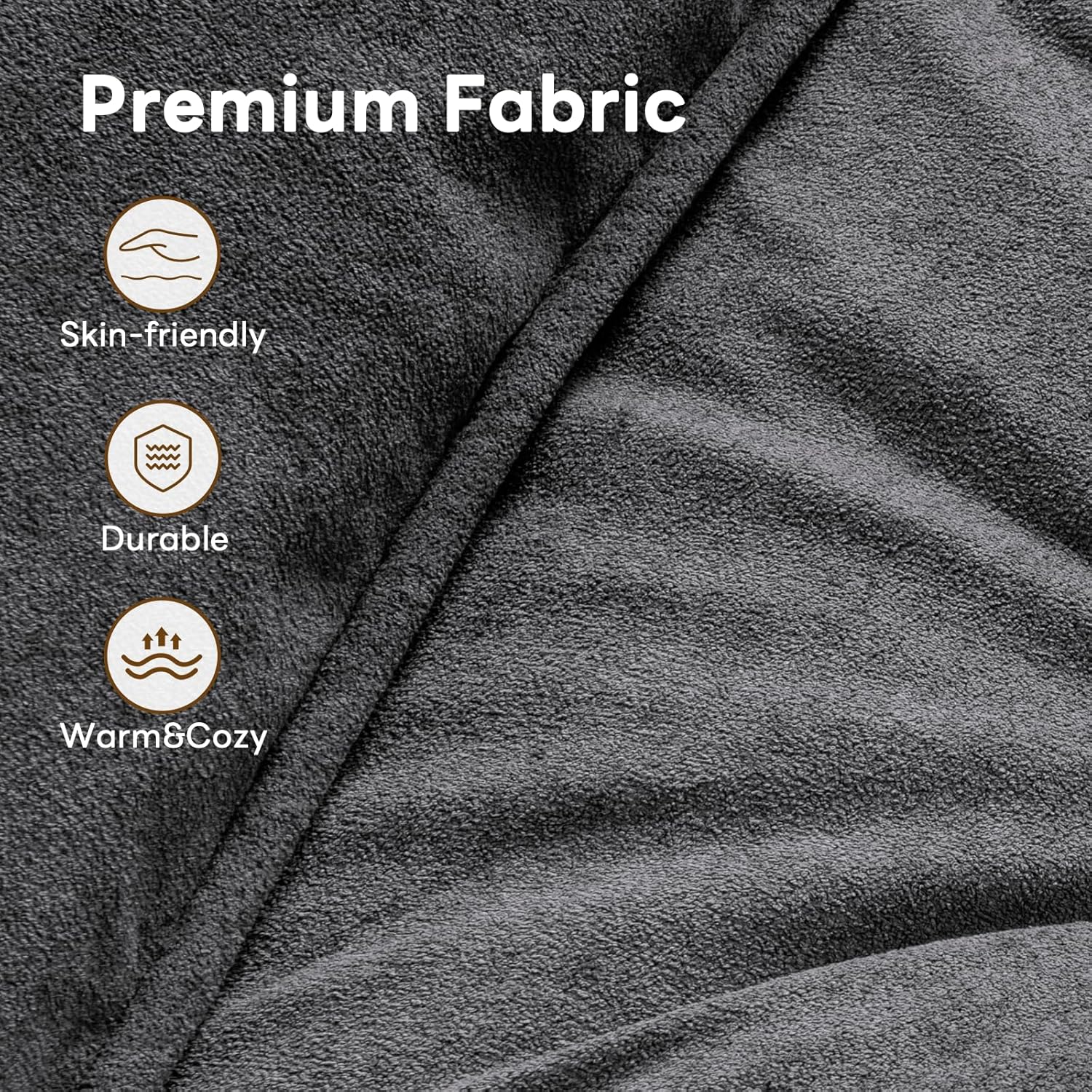 Vamcheer Modular Sectional Sofa with Chaise, Modern L Shaped Cloud Couch with Deep Seat, Sectional Couches for Living Room, Bedroom, Office, No Assembly Required, Gray