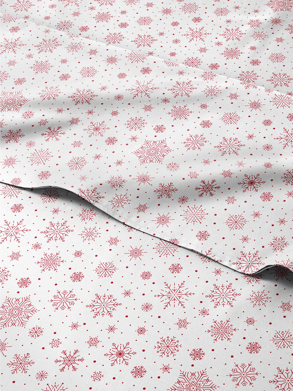 Komplet pościeli King Christmas Tree - Świąteczny wzór Xmas na lnie - Głębokie kieszenie - Dopasowany krój - 4 części - Bez zagnieceń - Wygodna i chłodząca świąteczna pościel zimowa - Łatwa w pielęgnacji - Przyjazna dzieciom