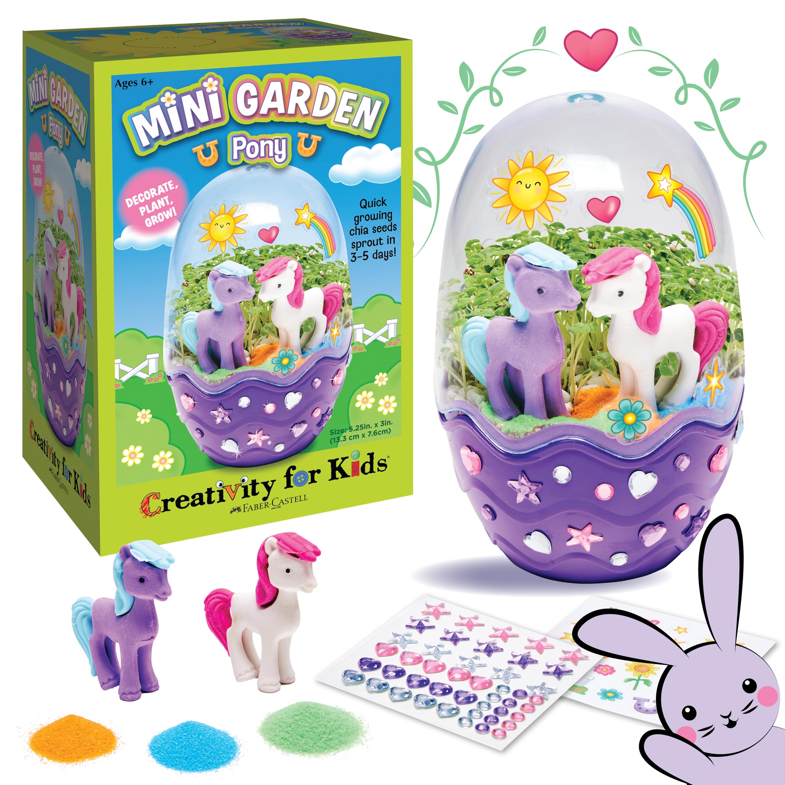 Creativity for Kids Mini Garden: Axolotl Terrarium - STEM Science Kit for Kids, Axolotl Arts and Crafts, Gifts Easter Basket Stuffers and DIY Girls Toys (Age 6+)