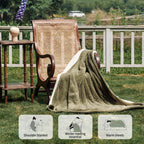 Verwarmd deken elektrisch deken plaid 50''X60'' - verwarmingsdeken met 6 warmtestanden - 2-10 uur automatische uitschakeling, ETL gecertificeerd, wasmachinebestendig (zwart)