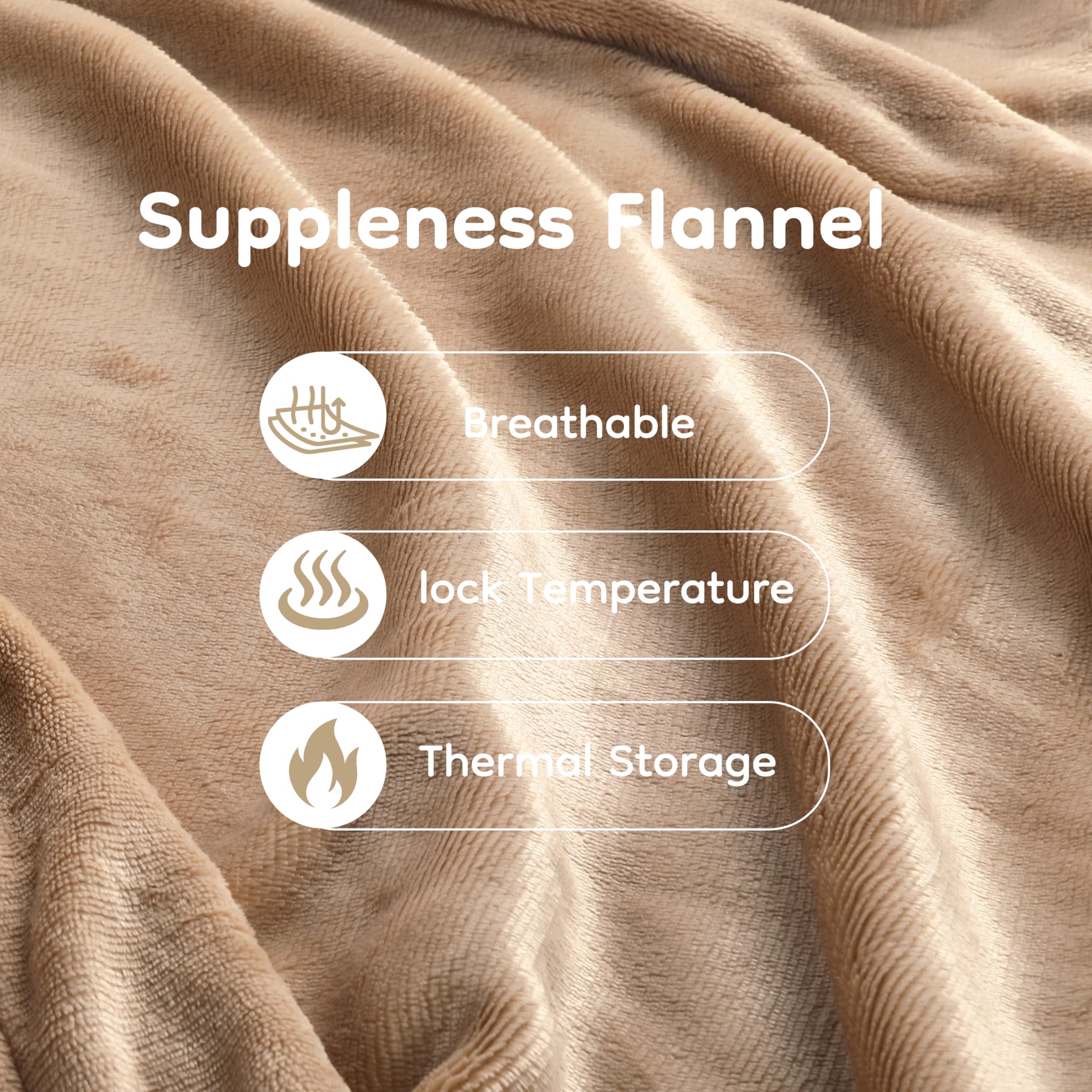 Elektrisch verwarmd deken 72" x 84" volledige maat flanellen stof met 4 verwarmingsniveaus & 10 uur automatische uitschakeling, ademend warm en wasbaar voor zacht en bed - lichtgrijs