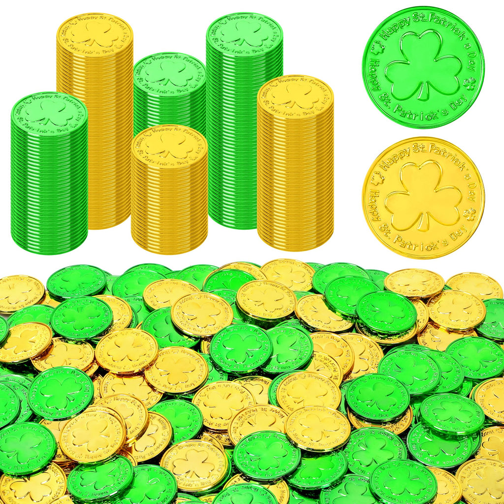 120 PCS Gold Coins, 1.4 in Plastic Gold Coins, 0.08 in Thick Fake Coins Pirate Coins Tokens Play Coins for Kids, Pirate Treasure Classroom Reward Adventure Theme Party Supplies for Pirate Party