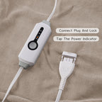 Coperta Elettrica Riscaldata 72"x84" Taglia Completa, Morbido Pile di Corallo con 4 Livelli di Riscaldamento e Spegnimento Automatico dopo 10 Ore, Lavabile in Lavatrice, Tessuto Morbido e Accogliente per la Casa, Grigio Scuro