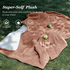 Verwarmd deken elektrisch deken plaid 50''X60'' - verwarmingsdeken met 6 warmtestanden - 2-10 uur automatische uitschakeling, ETL gecertificeerd, wasmachinebestendig (zwart)