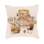 New Autumn Halloween Pumpkin Pillow Car Sofa Cushion Cover