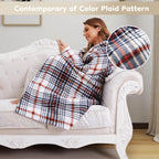 Elektrisch verwarmd deken 72" x 84" volledige maat flanellen stof met 4 verwarmingsniveaus & 10 uur automatische uitschakeling, ademend warm en wasbaar voor zacht en bed - lichtgrijs