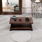 Antique Japanese Coffee Table, Minimalist Coffee Table, Altar Table, Used for Meditation, Made of Pure Solid Wood, Close to Nature.