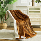 Opvarmet tæppe 50" x 60" - Opvarmet tæppe med 5 varmeniveauer og 3 timers automatisk slukning, maskinvaskbar, ETL &amp; FCC-certificering, overvarmebeskyttelse (Racoon) 