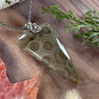 Petoskey Stone Pendant Necklace