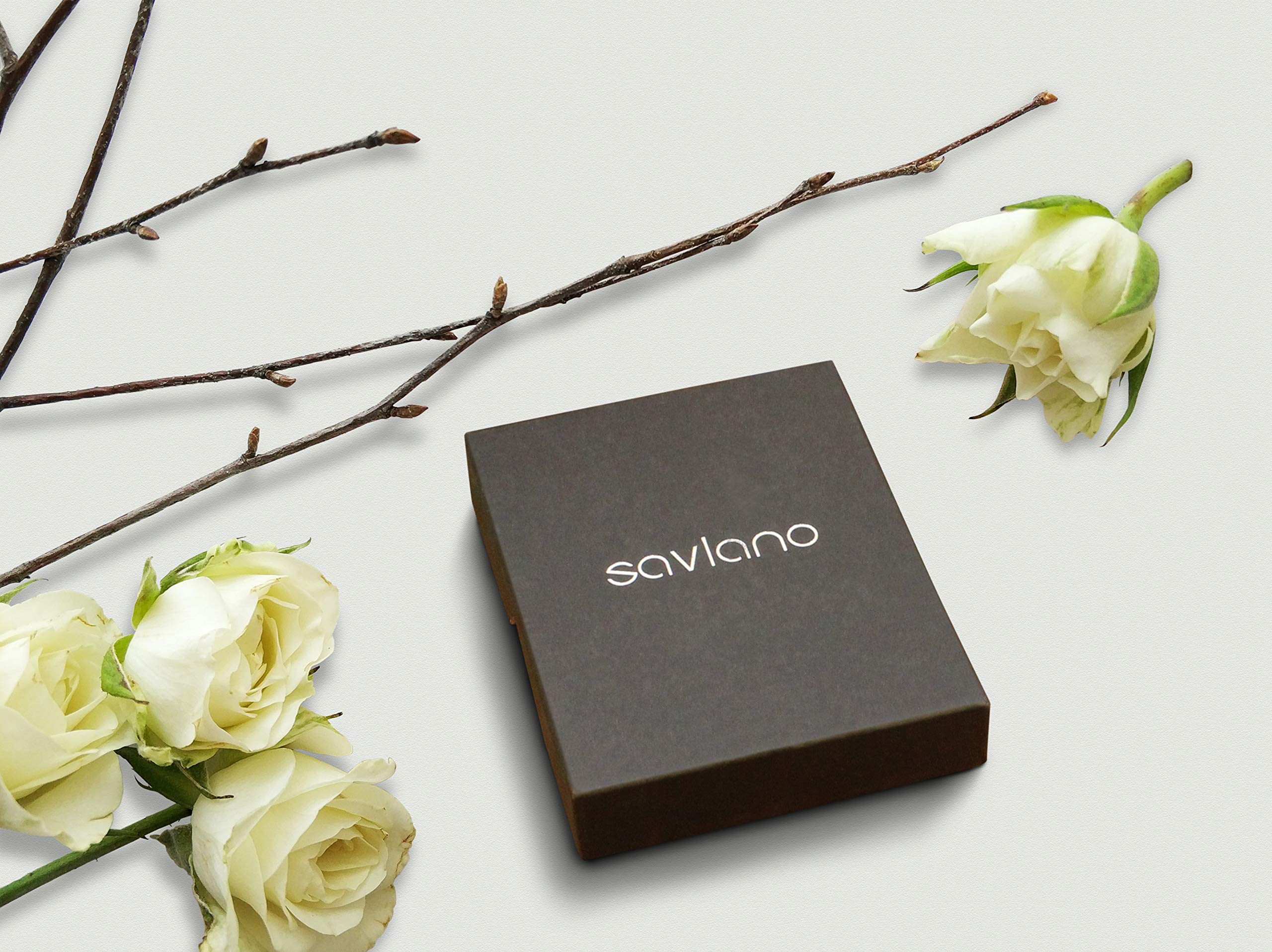 Savlano Corrente Colar Italiana Mariner Lisa em Ouro Maciço 10K com Elo de 1,5mm - Colar de 10 Quilates Acompanha Caixa de Presente para Mulheres e Homens - Feito na Itália (18)