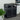 Commercial Zone-73290199 PolyTec 42 Gallon Square Waste Container with Dome Lid Color: Black
