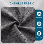 Oversized Sleeper Sofa Couch, 110 inch 2 in 1 Pullout Couch Bed with Double Storage Chaise, Sectional Sleeper Sofa Bed with Side Pocket for Living Room, Dark Grey