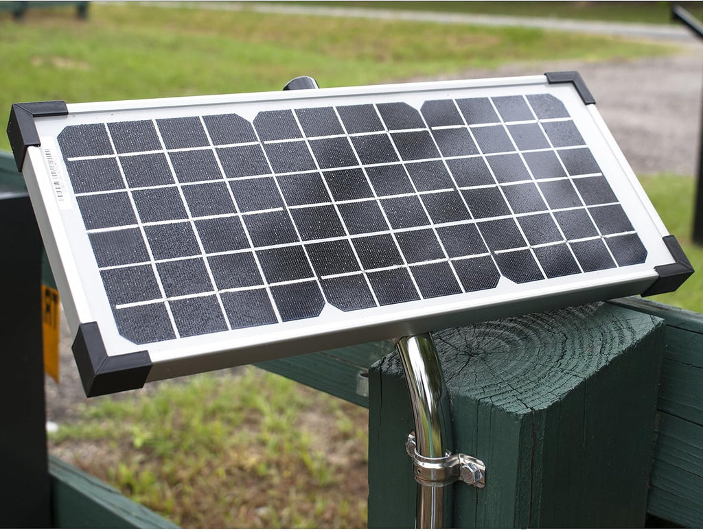 Ghost Controls TDS2XP Heavy-Duty Solar Dual Automatic Gate Opener Kit for Swing Gates Up to 20 Feet