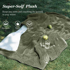 Verwarmd deken elektrisch deken plaid 50''X60'' - verwarmingsdeken met 6 warmtestanden - 2-10 uur automatische uitschakeling, ETL gecertificeerd, wasmachinebestendig (zwart)