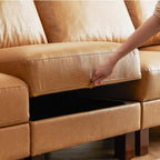 Large Modular Sofa, 248'' Sectional Sofa, Living Room Couch Sets with Storage, 16 Seats Big Couch for House, Office,Villa, Tan