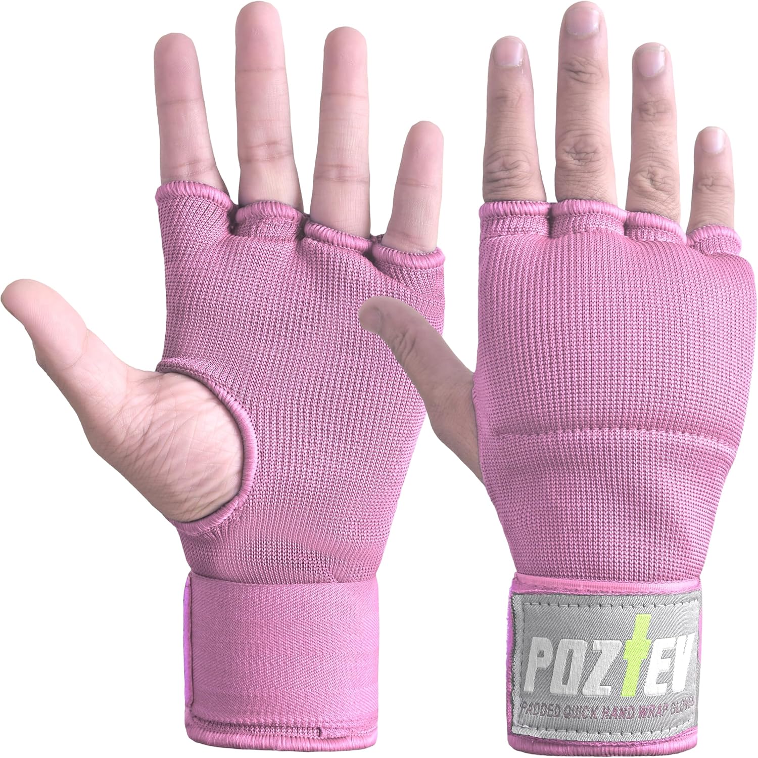 Boxing Hand Wraps for Men & Women - Boxing Quick Wraps Inner Gloves Kickboxing Handwraps for Boxing Gloves Gear Knuckle Support Elastic Wrist Straps for Training MMA Shadowboxing Muay Thai