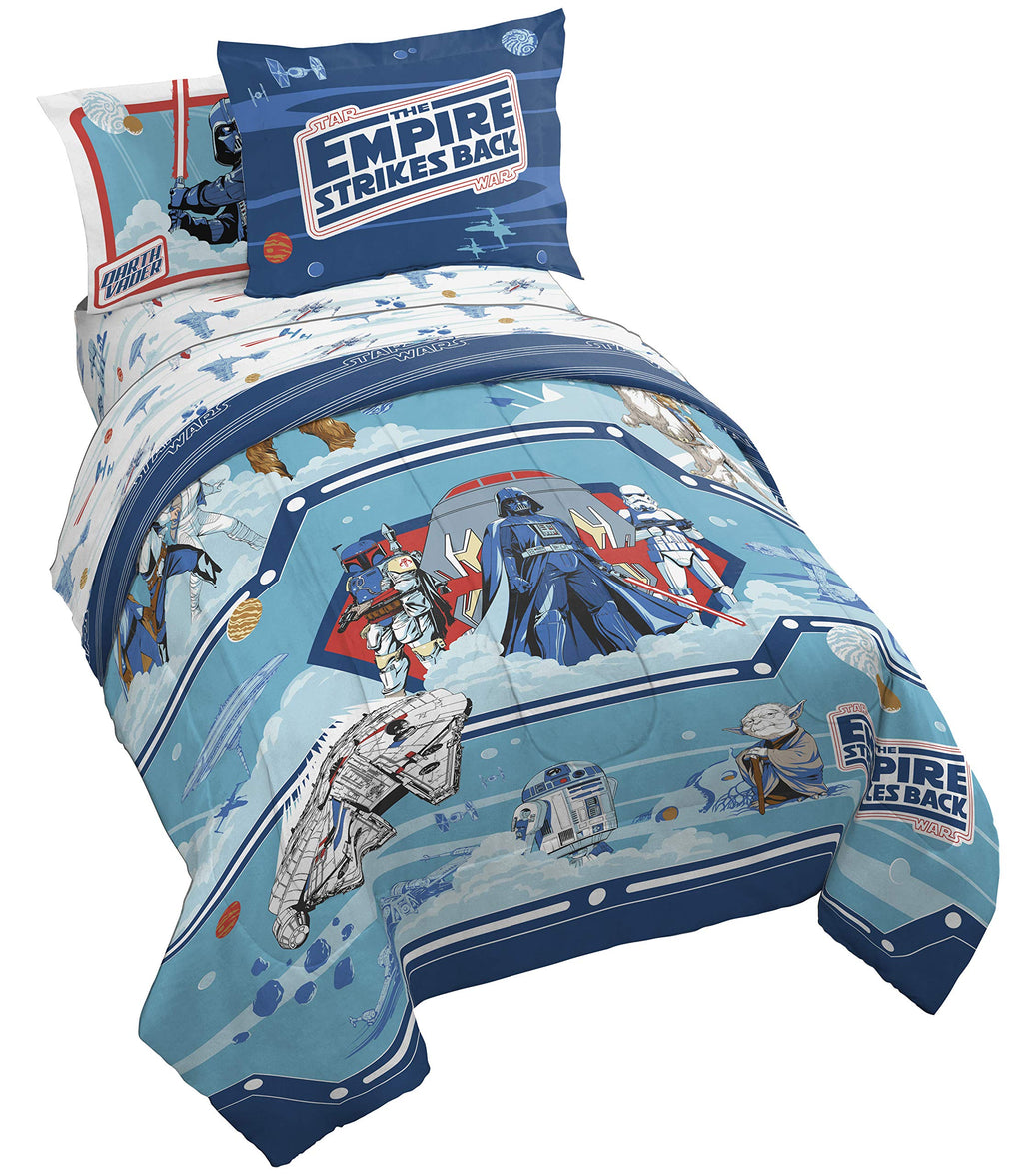 Jay Franco Marvel Spidey and His Amazing Friends Team Spidey 5 Piece Twin Size Bed Set - Includes Comforter & Sheet Set Bedding - Super Soft Fade Resistant Microfiber (Official Marvel Product)