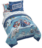 Jay Franco Marvel Spidey and His Amazing Friends Team Spidey 5 Piece Twin Size Bed Set - Includes Comforter & Sheet Set Bedding - Super Soft Fade Resistant Microfiber (Official Marvel Product)