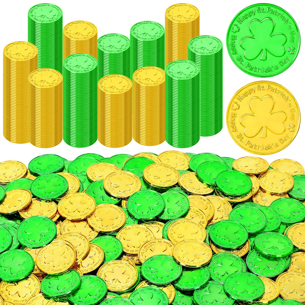 120 PCS Gold Coins, 1.4 in Plastic Gold Coins, 0.08 in Thick Fake Coins Pirate Coins Tokens Play Coins for Kids, Pirate Treasure Classroom Reward Adventure Theme Party Supplies for Pirate Party