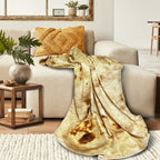moonysweet Tortilla Blanket for Adult and Kids Double Sided Novelty Food Blanket Adult Size Funny Realistic Throw Blanket Fuzzy Fleece Blanket Flannel Teens Boys and Girls 60 inches