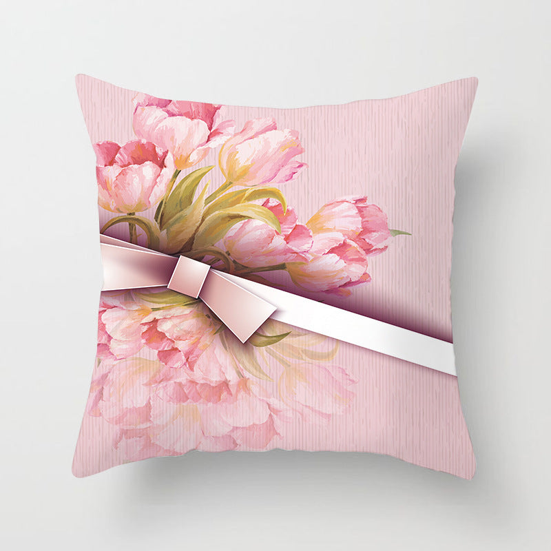 Home Decoration Peach Skin Pillowcase Gift