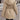 Drawstring Waist Hooded Plush Lined Parka Coat