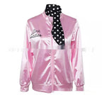 Fashionable Letter Printed Baseball Jacket With Scarf