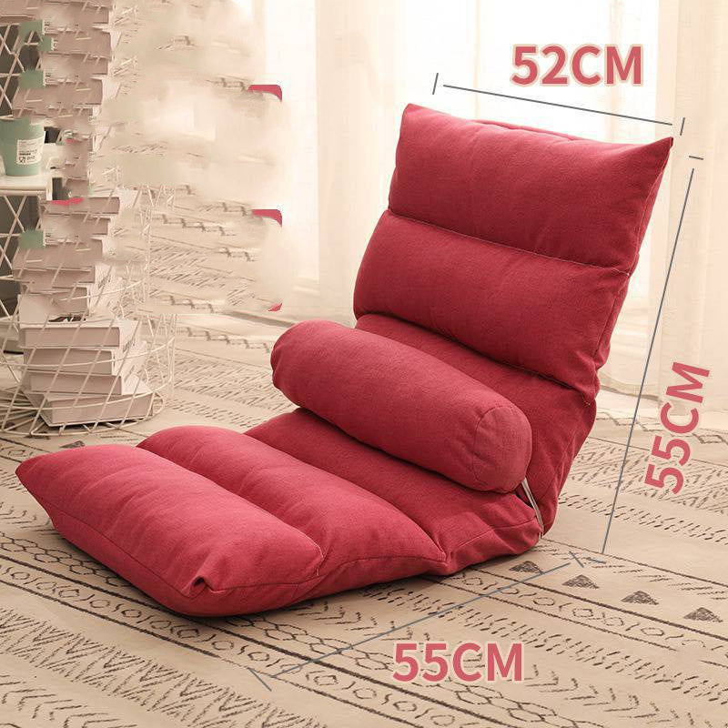 Bed Backrest Floor Small Sofa Folding Single Bay Window Computer Recliner
