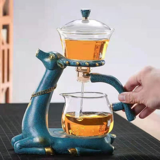 Automatic Glass Tea Set Tea Cup Set Household Kung Fu