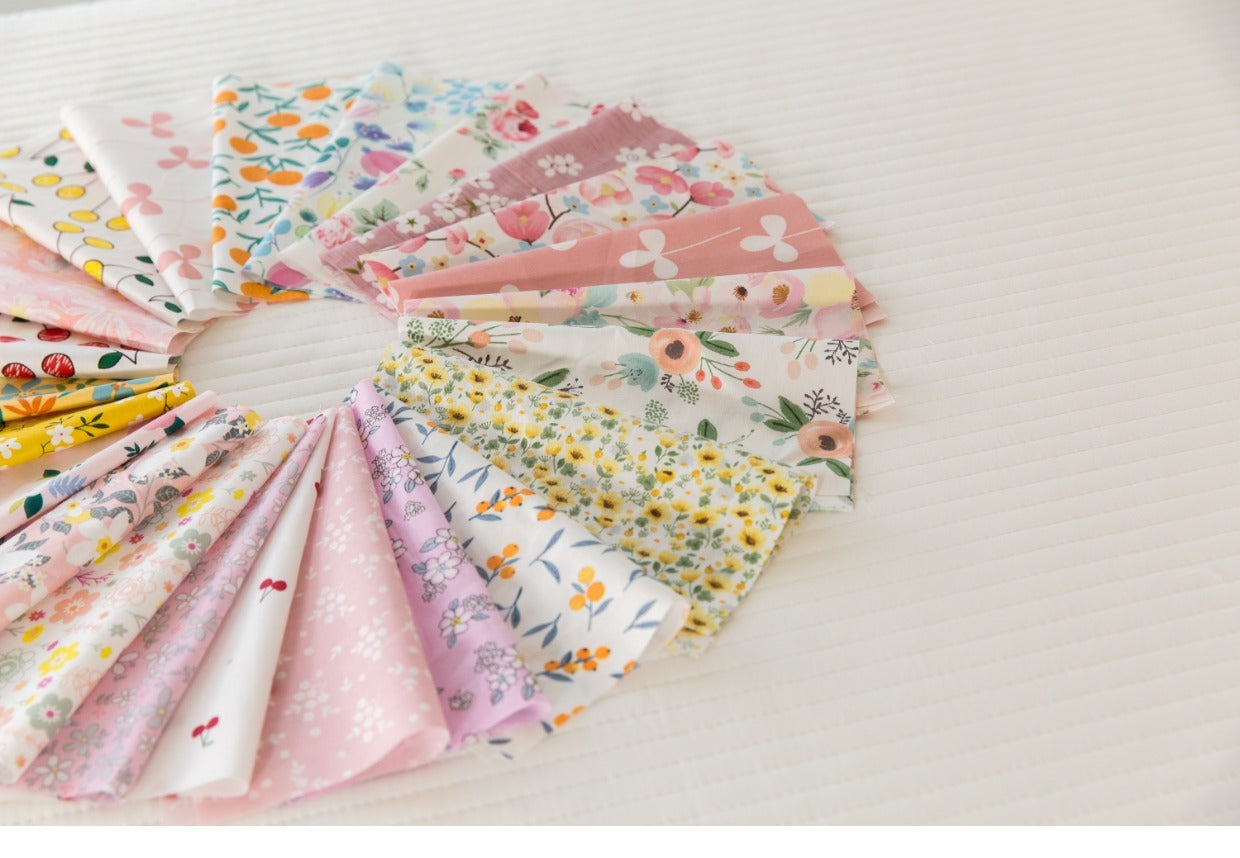 Creative Printed Cotton Patchwork Quilt Fabric