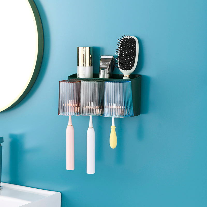 Perforation-free Toothbrush Shelf Shelf