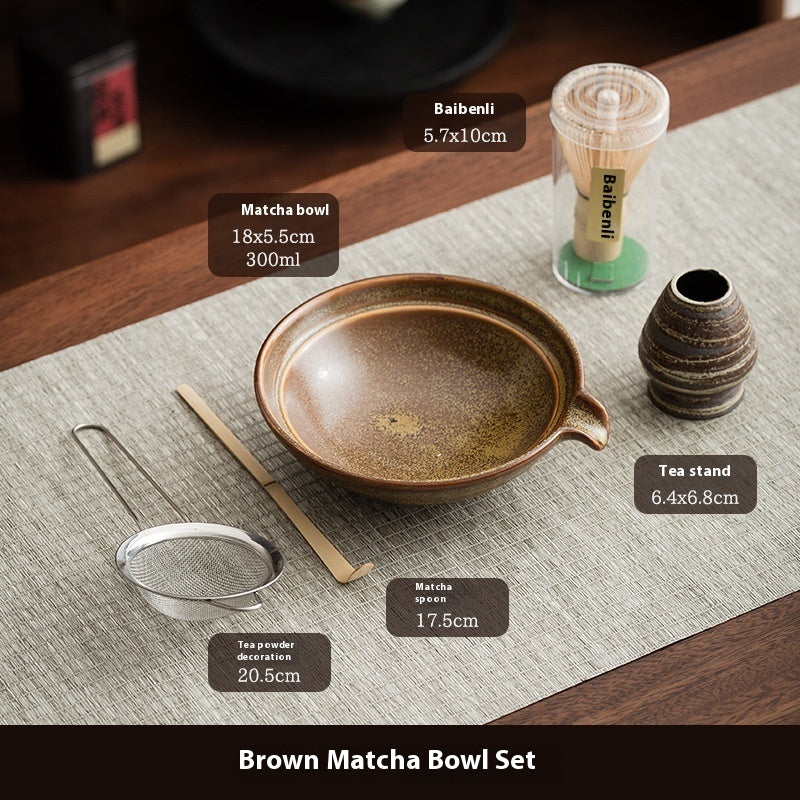 Tea Whisk Brush Matcha Tool Point Tea Gift Box Suit