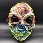 Halloween kranium LED lysende maske