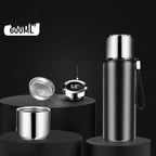Tea Infusing Cup Men's Style Extended Strainer Large Capacity Tea Water Separation Tea Cup