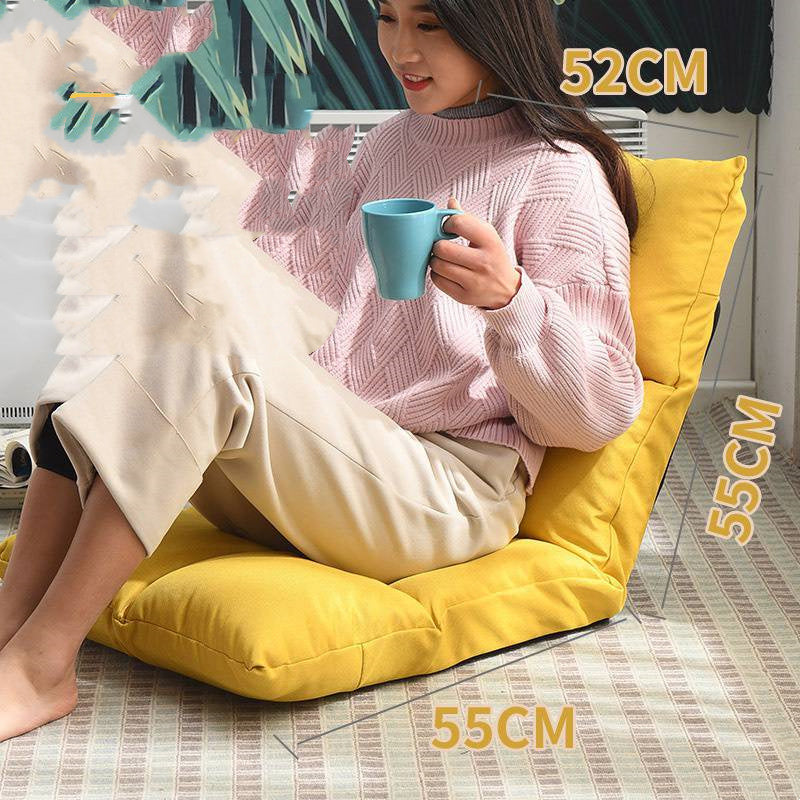 Bed Backrest Floor Small Sofa Folding Single Bay Window Computer Recliner