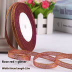 Colored Bands Gift Packaging Bow Ribbon
