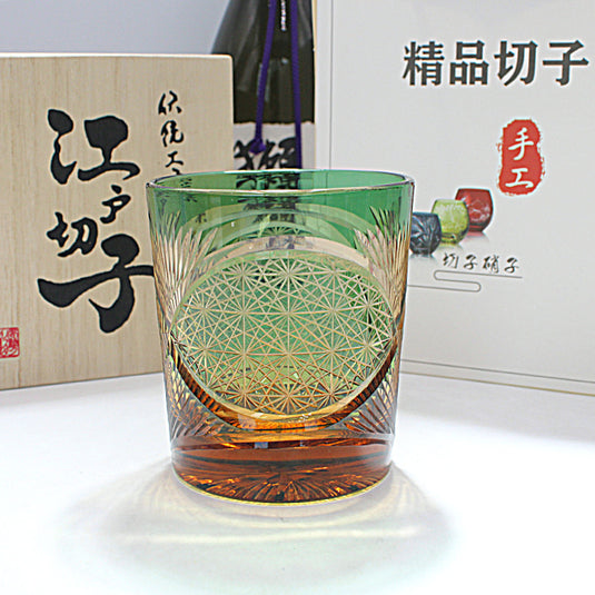New Crystal Glass Whiskey Glass Carving