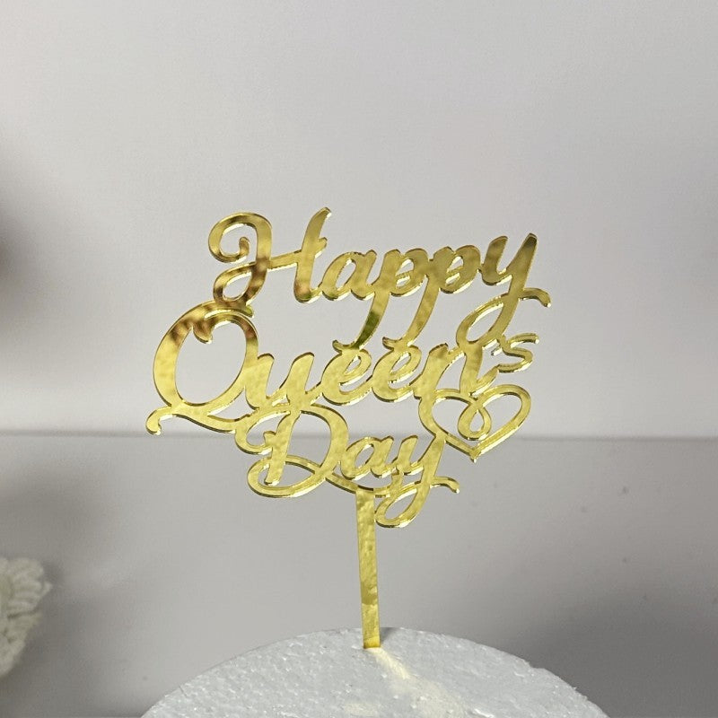 Cake Decorating Vintage Print Ribbons