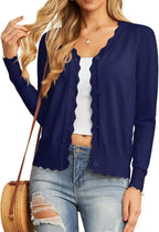 Fashion Short Knitted Cardigan Coat - Grand Goldman