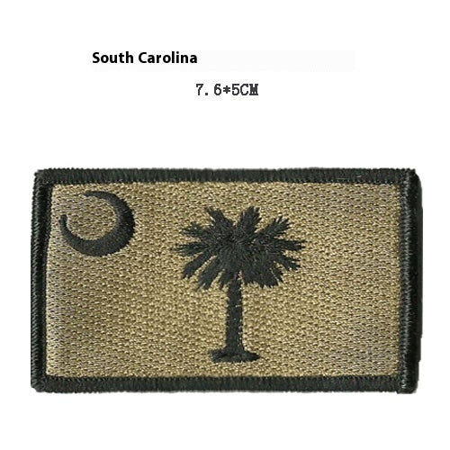Embroidered Armband Double-sided Velcro Cloth Label