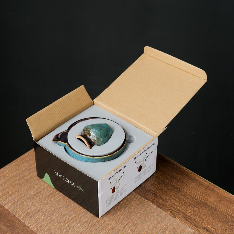 Japanese Style Handmade Bamboo Matcha Bowl Tea Whisk Utensils Suit