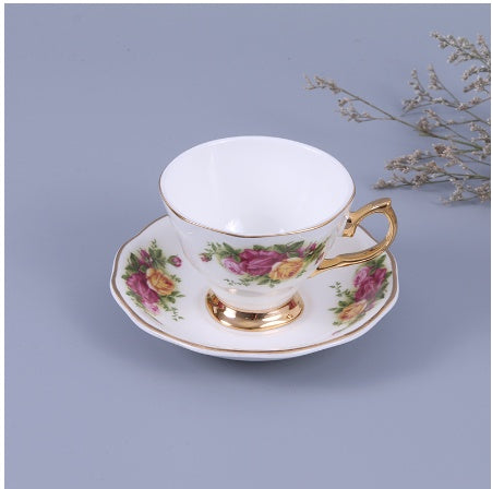 Coffee Cup & Saucer Bone China Afternoon Tea Set