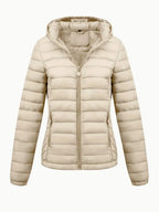 Women's Lightweight Hooded Winter Jacket - Grand Goldman
