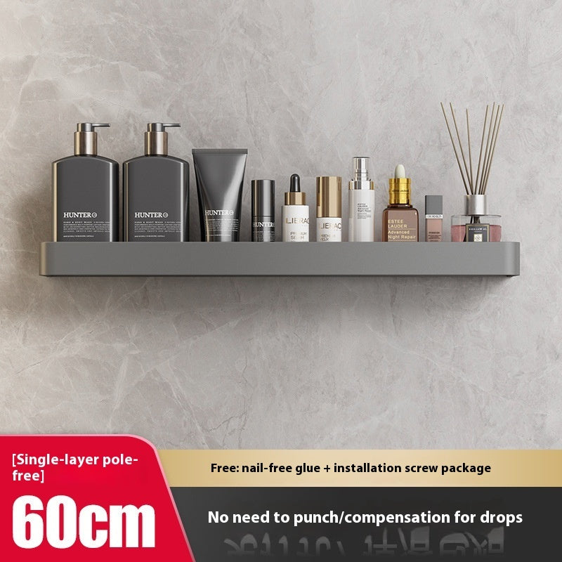 Punch-free Bathroom Storage Rack Bathroom Wall-mounted Storage Rack