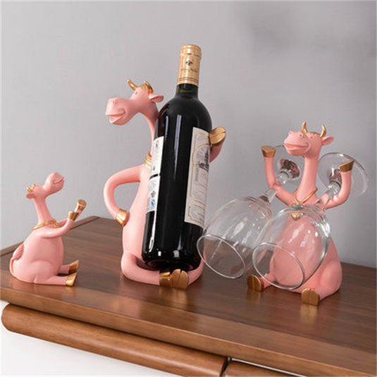 Décorations de support de stockage de verre à vin de bouteille de vin